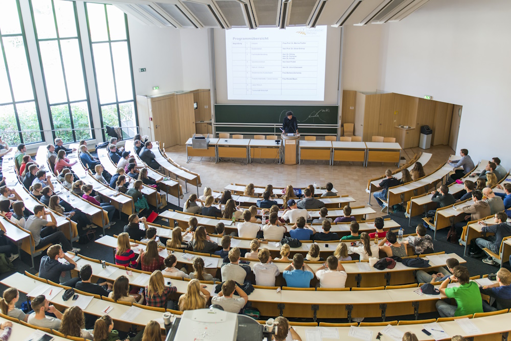 The audimax of the university of Passau